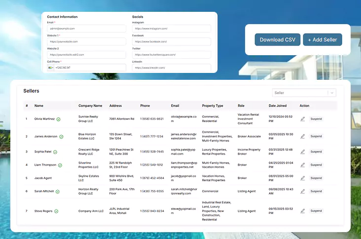 real estate website templates for agents