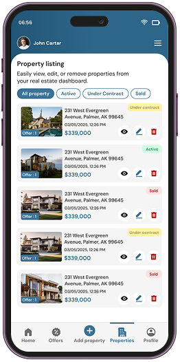 ready made real estate website